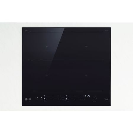 Piano cottura induzione 60cm | Potenza 2,5 ~ 7,4kW | 4 zone, 2 flex, Controlli slide indipendenti, Wi-Fi | Nero Schott - CBIZ2437B